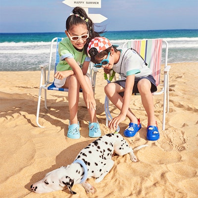 (PS) 스케쳐스 블루 샌들 (Seu-ke-chyeo-seu Beul-lu Saen-deul) 406801L-BLU 3