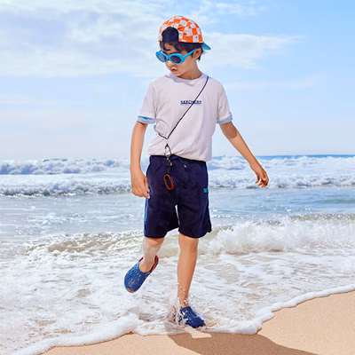 (Preschool) Skechers Sandal 'Blue' 406801L-BLU 4
