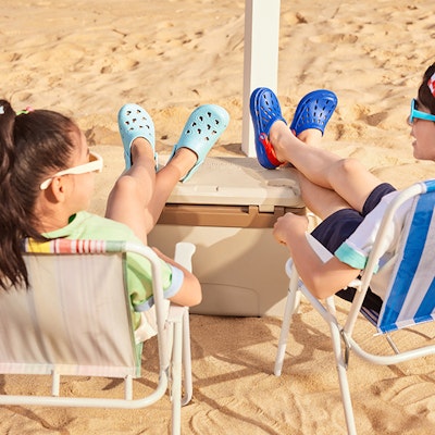 (Preschool) Skechers Sandal 'Blue Comfort Casual' 308363L-MNT Sizing (Preschool) Skechers Sandal 'Blue Comfort Casual' 308363L-MNT