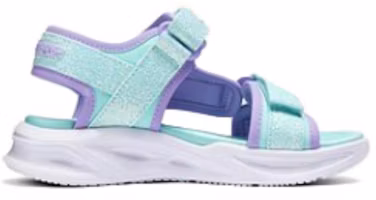 Order 兒童 Skechers 舒適百搭 減震耐磨兒童涼鞋 藍紫