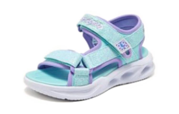 Lookbook (Preschool) Skechers Sandal 'Blue Purple' 303024L-LBLV