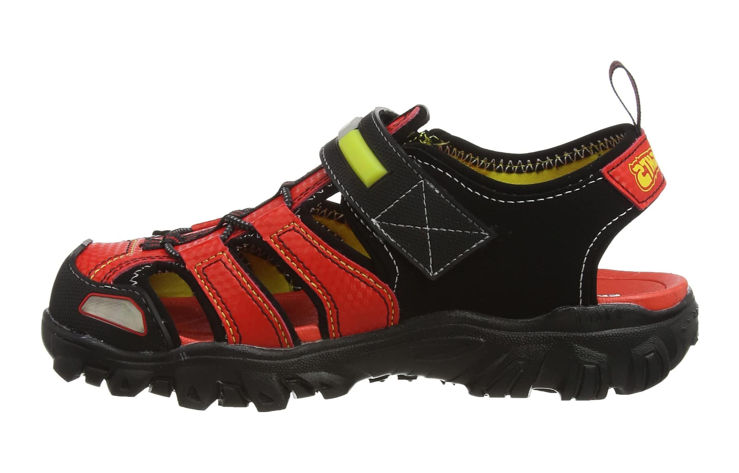 (Preschool) Skechers Sandal 'Comfort Orange' 400072L-BKRD