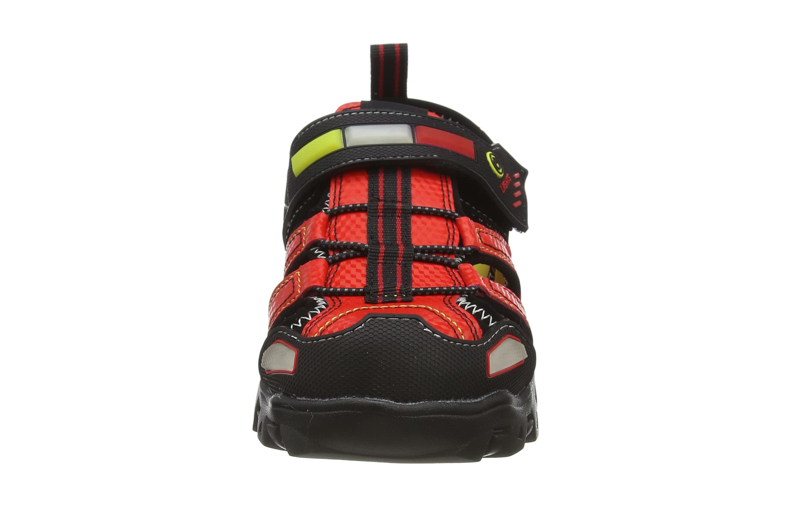 Lookbook (Preschool) Skechers Sandal 'Comfort Orange' 400072L-BKRD