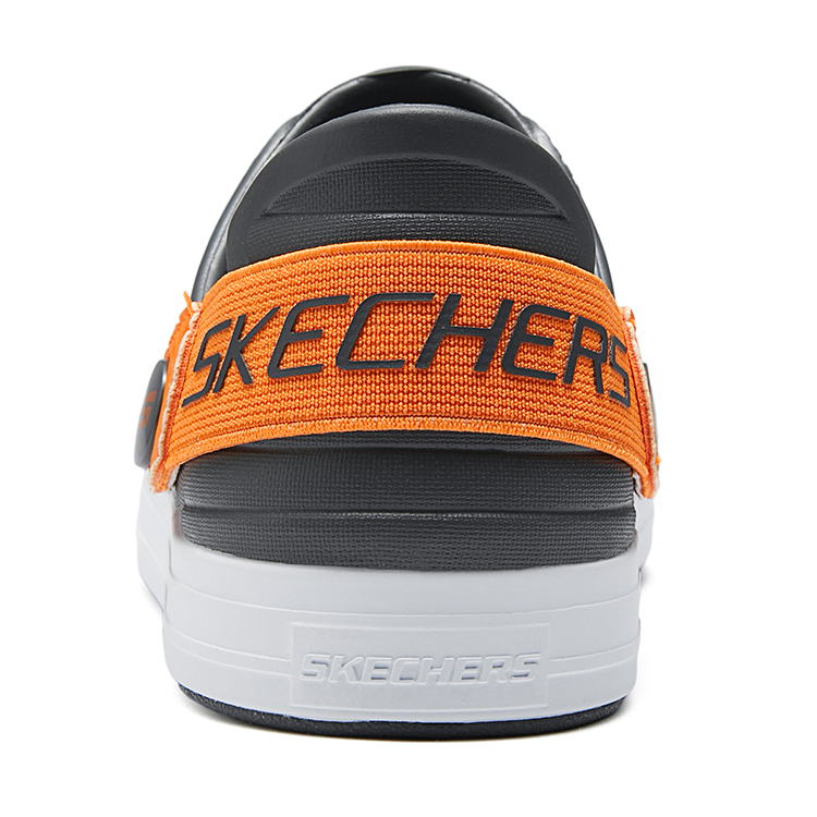 Purchase (Preschool) Skechers Sandal 'Grey Orange' 406600L-CCOR