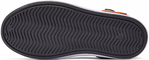 Details for 兒童 Skechers 舒適 防滑耐磨兒童涼鞋 灰橙色