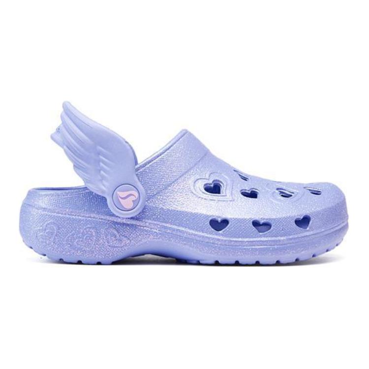 Lookbook (Preschool) Skechers Sandal 'Light Purple Comfort' 308363L-PERI