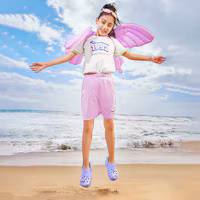 Sizing (Preschool) Skechers Sandal 'Light Purple Comfort' 308363L-PERI
