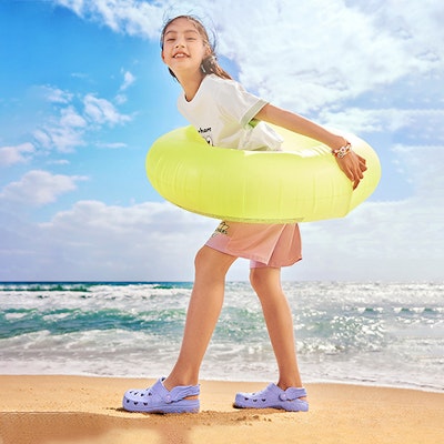 (Preschool) Skechers Sandal 'Light Purple Comfort' 308363L-PERI Cheap (Preschool) Skechers Sandal 'Light Purple Comfort' 308363L-PERI