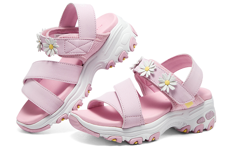 Shop (Preschool) Skechers Sandal 'Pink' 303100L-LTPK