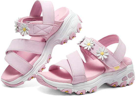 (Preschool) Skechers Sandal 'Pink' 303100L-LTPK Shop (Preschool) Skechers Sandal 'Pink' 303100L-LTPK
