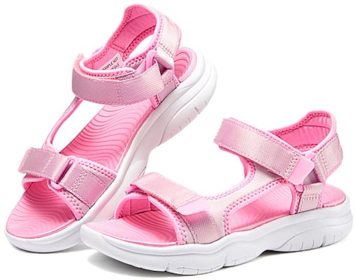 (Preschool) Skechers Sandal 'Pink Comfort' 303048L-LTPK Details for (Preschool) Skechers Sandal 'Pink Comfort' 303048L-LTPK