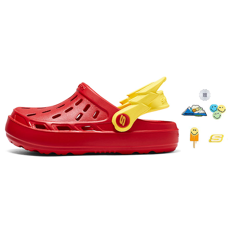 (Preschool) Skechers Sandal 'Red Cool Casual' 406801L-RED