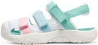 Buy (Preschool) Skechers Sandal 'White Green' 312040L-WMLT