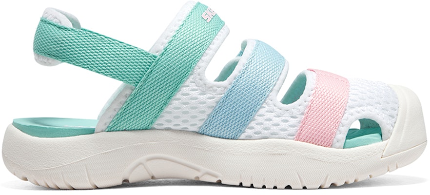 (PS) 스케쳐스 샌들 '화이트 그린' (Skechers Sandal '화이트 그린') 312040L-WMLT Order (PS) 스케쳐스 샌들 '화이트 그린' (Skechers Sandal '화이트 그린') 312040L-WMLT