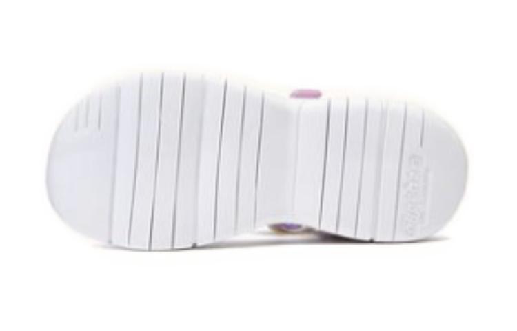 Shop 兒童 Skechers 舒適百搭 減震耐磨兒童涼鞋 白紫色