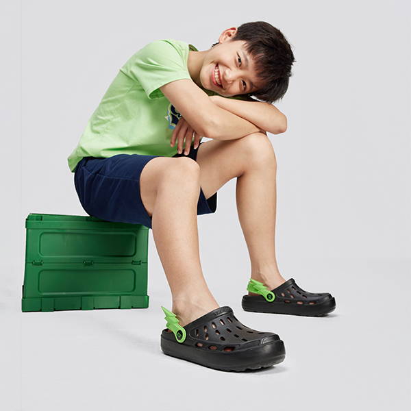 Sizing (PS) 斯凯奇凉鞋 '黑色舒适' 406801L-BLK