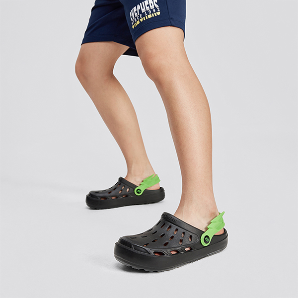 Cheap (PS) 斯凯奇凉鞋 '黑色舒适' 406801L-BLK