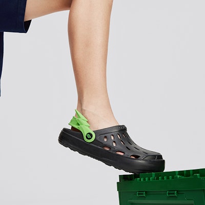 (PS) 斯凯奇凉鞋 '黑色舒适' 406801L-BLK 1