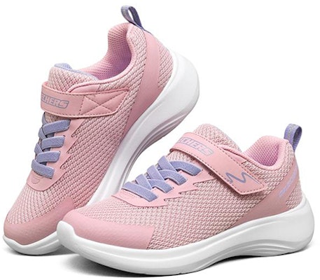 兒童 Skechers Selectors 魔術貼 耐磨防滑 低幫運動鞋 淺粉色 Lookbook 兒童 Skechers Selectors 魔術貼 耐磨防滑 低幫運動鞋 淺粉色