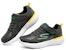 (JR) Skechers Go Run 400 V2 'Olive White' Lelaki & Wanita 405104L-CCYL