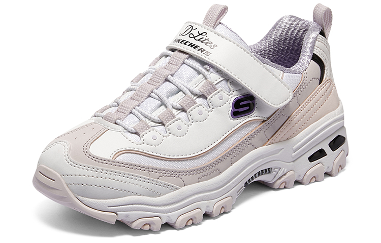 (Youth) Skechers Marathon Running Shoes 'White Pink Black' 圖 3