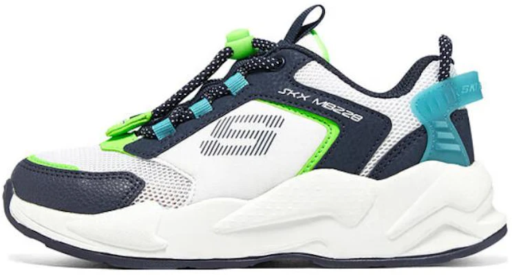 大童 Skechers 減震耐磨 低筒 兒童跑步鞋 白藍 Buy 大童 Skechers 減震耐磨 低筒 兒童跑步鞋 白藍