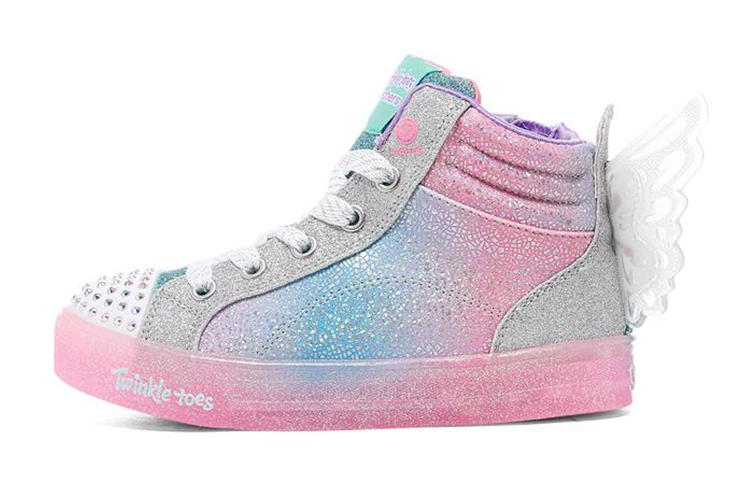 Buy (JR) Skechers Shuffle Brights 'Rosa Azul' 20254L-LBMT