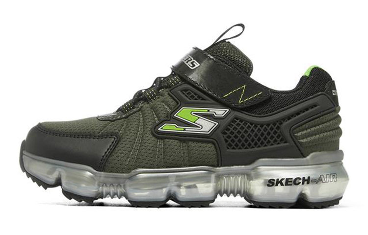 (Preschool) Skechers Skech- Air Bolt K 402301L-OLBK