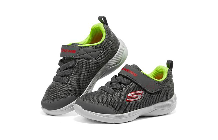 Lookbook (Preschool) Skechers Skech-Stepz 2.0 'Grey Red' 407300N-CCRD