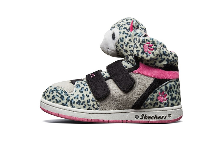 (Preschool) Skechers SkechersOther Skate shoes 'Black White Pink' 80689N-LPD