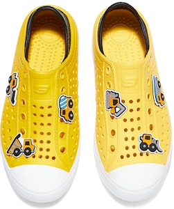 兒童 Skechers 百搭休閒輕便一腳蹬洞洞鞋 防滑耐磨兒童涼鞋 黃黑色 Order 兒童 Skechers 百搭休閒輕便一腳蹬洞洞鞋 防滑耐磨兒童涼鞋 黃黑色