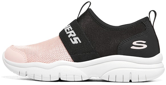 大童 Skechers 休閒運動一腳蹬 粉黑 Buy 大童 Skechers 休閒運動一腳蹬 粉黑