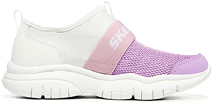 (Youth) Skechers Casual Sport Shoes 'White Purple' 303200L-WLV Lookbook (Youth) Skechers Casual Sport Shoes 'White Purple' 303200L-WLV