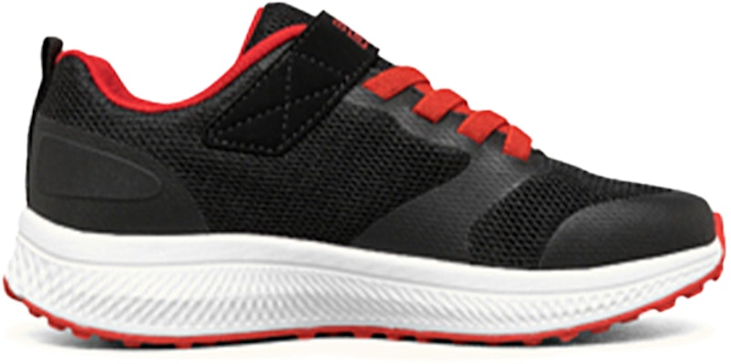 (Preschool) Skechers Sneaker 'Black Red Colorblock' 405016L-BKRD Order (Preschool) Skechers Sneaker 'Black Red Colorblock' 405016L-BKRD