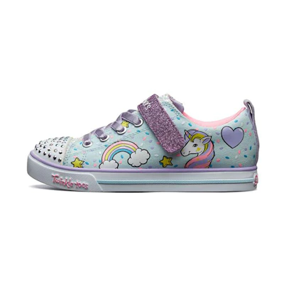 (PS) Skechers Sparkle Lite 'Blue Multi'