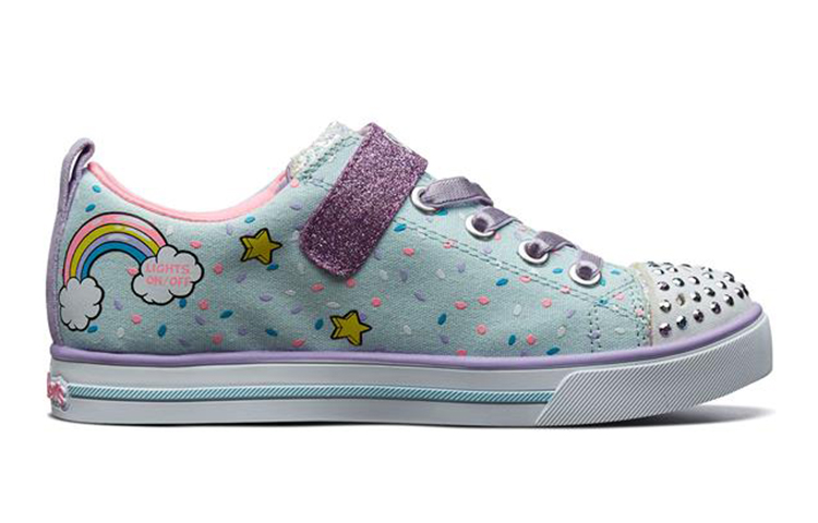 Order (Preschool) Skechers Sparkle Lite 'Blue Multi' 10988L-LBMT