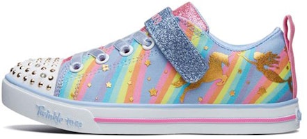 (Preschool) Skechers Sparkle Lite 'Light Blue Magic Strap' 20275L-LBMT (Preschool) Skechers Sparkle Lite 'Light Blue Magic Strap' 20275L-LBMT
