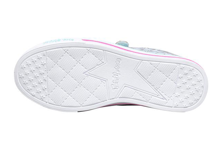 Purchase (Preschool) Skechers Sparkle Lite Low Top 'Blue Pink Stars' 314036L-LBMT