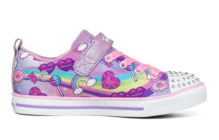 Order (Preschool) Skechers Sparkle Lite Sneakers K Purple 314756L-LVMT