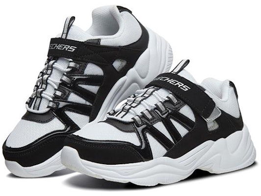 (PS) Skechers Sport Casual 'Negro Blanco' 80766L-BKW Lookbook (PS) Skechers Sport Casual 'Negro Blanco' 80766L-BKW