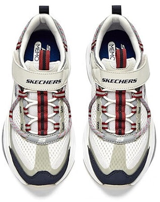 (PS) Skechers Deportivas Casuales 'Blanco Azul' 405210L-WNVR Lookbook (PS) Skechers Deportivas Casuales 'Blanco Azul' 405210L-WNVR