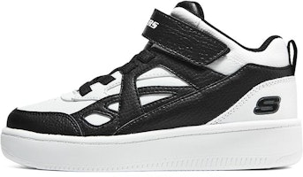 (Preschool) Skechers Sport Court 92 'Black White' 405231L-BKW (Preschool) Skechers Sport Court 92 'Black White' 405231L-BKW