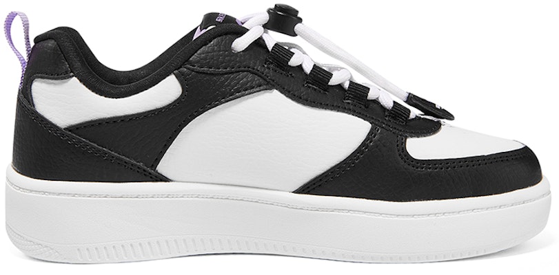 (Youth) Skechers Sport Court 92 'White Black' 319499L-BKWL Order (Youth) Skechers Sport Court 92 'White Black' 319499L-BKWL