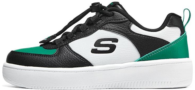 (JR) スケッチャーズ コート92 黒緑白 (Sukecchaazu Kooto 92 Kuro Midori Shiro) 405232L-BKGR Buy (JR) スケッチャーズ コート92 黒緑白 (Sukecchaazu Kooto 92 Kuro Midori Shiro) 405232L-BKGR