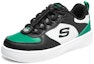 Lookbook (JR) Skechers Sport Court 92 'Hitam Hijau Putih' 405232L-BKGR