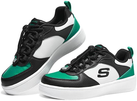 (Youth) Skechers Sport Court 92 'Black Green White' 405232L-BKGR Shop (Youth) Skechers Sport Court 92 'Black Green White' 405232L-BKGR