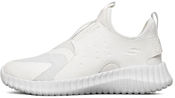 (Preschool) Skechers Sport Mesh Loafer K White 403606L-WHT (Preschool) Skechers Sport Mesh Loafer K White 403606L-WHT