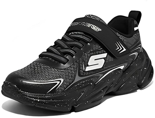 大童 Skechers 運動 舒適耐磨 低幫 運動休閒鞋 黑色 Lookbook 大童 Skechers 運動 舒適耐磨 低幫 運動休閒鞋 黑色