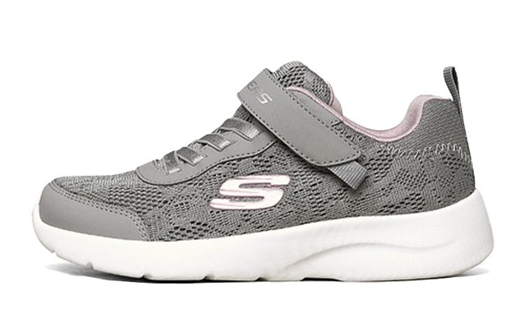 (Preschool) Skechers Sports Running Shoes K Grey/Pink 302502L-GRY