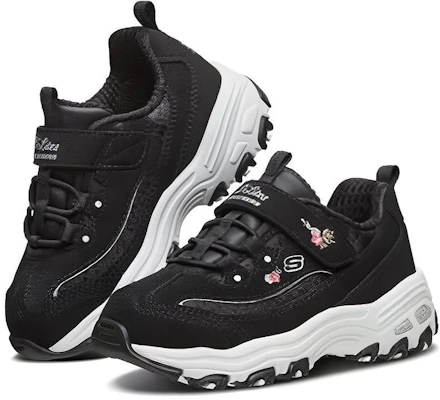 (PS) 斯凯奇运动鞋 黑色 80579N-BLK Lookbook (PS) 斯凯奇运动鞋 黑色 80579N-BLK